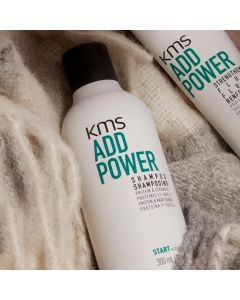 KMS Add Power Shampoo Fortifiant 300ml - Thé Blanc &amp; Protéines de Riz