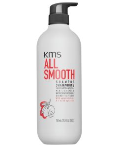 KMS All Smooth Shampoo 750ml - Lissage Anti-Frisottis pour Cheveux Secs