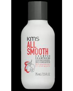 KMS All Smooth Shampoo 75ml - Lissage Anti-Frisottis pour Cheveux Secs