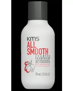 KMS All Smooth Shampoo 75ml - Lissage Anti-Frisottis pour Cheveux Secs