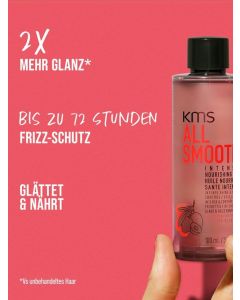 KMS All Smooth Intense Nourishing Oil 100ml - Huile Nourrissante Lissante Anti-Frizz