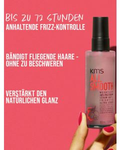 KMS All Smooth Weightless Anti-Frizz Serum 100ml – Contrôle Ultra-Léger des Frisottis