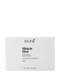 Keune Miracle Elixir Keratin Booster 15x2ml - Soin Réparateur Intensif