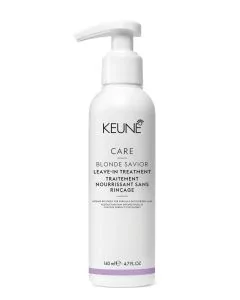 Keune Blonde Savior Leave-In Treatment 140ml - Soin sans rinçage pour cheveux blonds