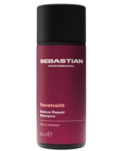 Sebastian Professional Penetraitt Shampoo 50 ml - Fortifiant & Réparateur