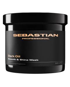 Sebastian Professional Dark Oil Mask 500 ml - Masque Capillaire Intensif aux Huiles Précieuses