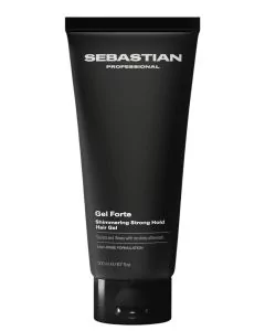 Sebastian Professional Gel Forte 200 ml - Gel Coiffant Fixation Forte à Reflets Nacrés