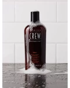 American Crew 3-en-1 Classic 250ml – Shampoing, Soin et Gel Douche