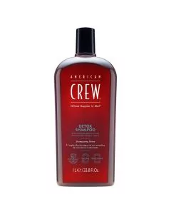 American Crew Detox Shampoo 1L - Nettoyage Profond et Exfoliation Douce