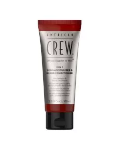 American Crew Soin Hydratant 2-en-1 pour Barbe et Peau 100ml