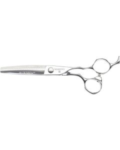 Aristocut Ciseaux de Sculpture MAKOTO 35T Offset – Lame Cobalt, Design Ergonomique