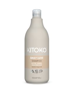 ASP Kitoko Daily Lux Shampooing 1000ml - Usage Quotidien, Sans Sulfates ni Silicones
