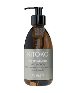 ASP Kitoko Oil Treatment 290ml - Huile Capillaire Professionnelle Argan & Karité