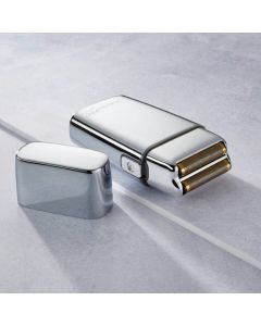 Babyliss P4A Rasoir à Double Feuille Argenté - Rasage Professionnel de Précision