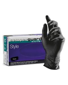 Bratt Trading Gants en Nitrile Taille S - Boîte de 100 Pièces