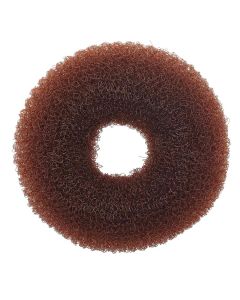 Efalock Anneau Chignon Extra Haut 10cm Brun - Coussin Volume Professionnel