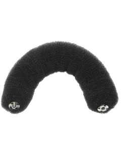 Efalock Boudin à Chignon 23cm Noir avec Bouton Pression