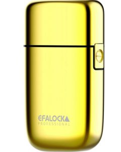 Efalock eGLADIO Rasoir à Feuilles Professionnel Or - Rasage Ultra-Précis 0,0 mm