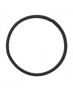 Efalock Élastiques à Cheveux Noirs - Lot de 10 Pièces