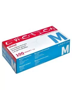 Efalock Gants Jetables en Vinyl sans Poudre M
