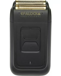 Efalock GOAL Rasoir à Double Grille Noir - Rasage Précis et Doux
