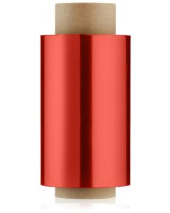 Efalock Papier Aluminium pour Mèches Rouge 150m/15µ/12cm - Lot de 2 Rouleaux