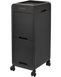 Efalock Trolley eNObile Noir - Chariot Professionnel pour Coiffeurs