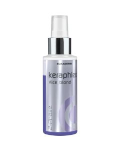 Elkaderm Keraphlex Ice Blond Soin Bi-Phasé 100ml - Neutralise les Reflets Jaunes