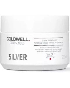 Goldwell Dualsenses Silver 60sec Treatment 200ml - Masque Neutralisant Instantané