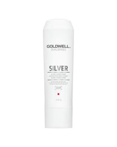 Goldwell Dualsenses Silver Conditioner 200ml - Soin Neutralisant pour Blonds Froids et Cheveux Gris