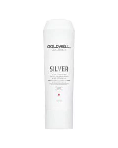 Goldwell Dualsenses Silver Conditioner 200ml - Soin Neutralisant pour Blonds Froids et Cheveux Gris