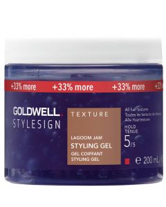 Goldwell StyleSign Lagoom Jam Gel Coiffant XXL 200ml - Fixation Ultra-Forte 72h