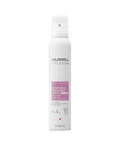 Goldwell StyleSign Spray Modelant & Fixant 2-en-1 200ml - Protection Thermique 230°C