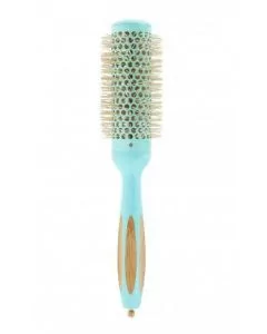 ILU Brosse Ronde Styling Bambou Ocean Breeze – Durable, Légère & Antistatique