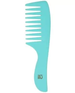 ILU Peigne en Bambou Ocean Breeze - Peigne Antistatique Vegan et Écologique