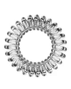 Invisibobble Power Crystal Clear - Élastique Extra-Fort pour Cheveux Épais