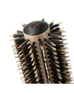 Kashoki Brosse Ronde en Bois ø 28 mm - Brushing Professionnel pour Carré
