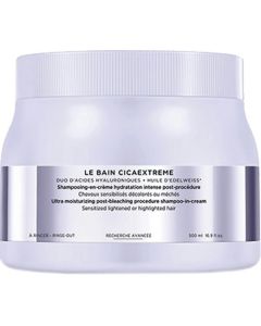 Kérastase Blond Absolu Masque Cicaextreme 500ml - Masque Réparateur Intense pour Cheveux Blonds