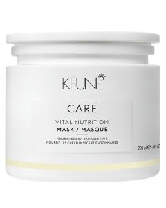 Keune Vital Nutrition Mask 200ml - Masque Capillaire Nourrissant Intense
