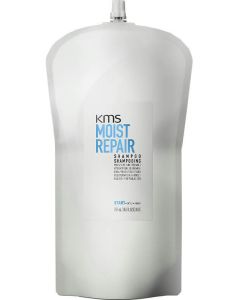 KMS Moist Repair Shampoo 750ml Recharge Éco-Responsable