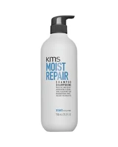 KMS Moist Repair Shampoo 750ml - Réparation et Hydratation Intense pour Cheveux Secs