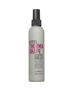 KMS ThermaShape Hot Flex Spray 200ml - Spray Thermo-Protecteur pour Coiffage à la Chaleur