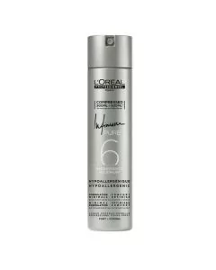 L'Oréal Professionnel Infinium Pure Strong Compressed - Laque Fixation Forte Hypoallergénique 300 ml