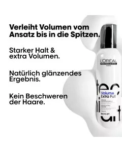 L'Oréal Professionnel Tecni.Art Volume Extra Full 250ml - Mousse Volume Longue Tenue