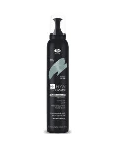 Lisap ReFoam Steel Grey 200ml - Mousse Coiffante Raviveur de Couleur