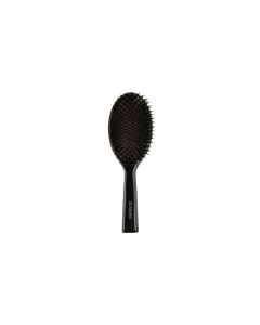 Lussoni Brosse Ovale en Bois – Poils Naturels & Picots Nylon