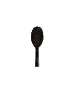 Lussoni Brosse Ovale en Bois – Poils Naturels & Picots Nylon