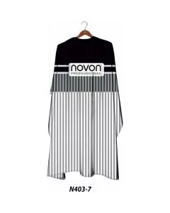Novon Professional Cape Blackline Stripes - Peignoir de Coiffure Professionnel N403 7