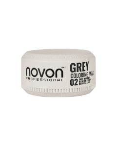 Novon Professional Cire Colorante Grise 100ml - Coloration et Structuration Temporaire