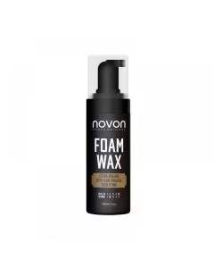 Novon Professional Foam Wax 150ml - Cire Mousse Fixation Forte avec Kératine